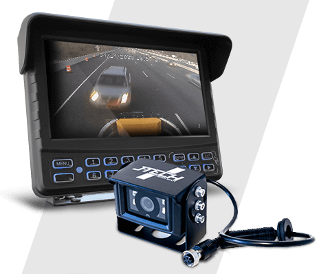Construction Vehicle Cameras and DVR Monitors