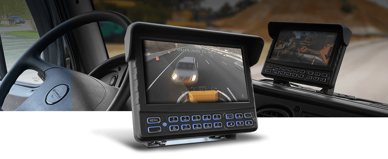 DVR Camera System for highway construction vehicles