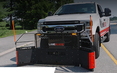 LaneBlade highway hazard removal