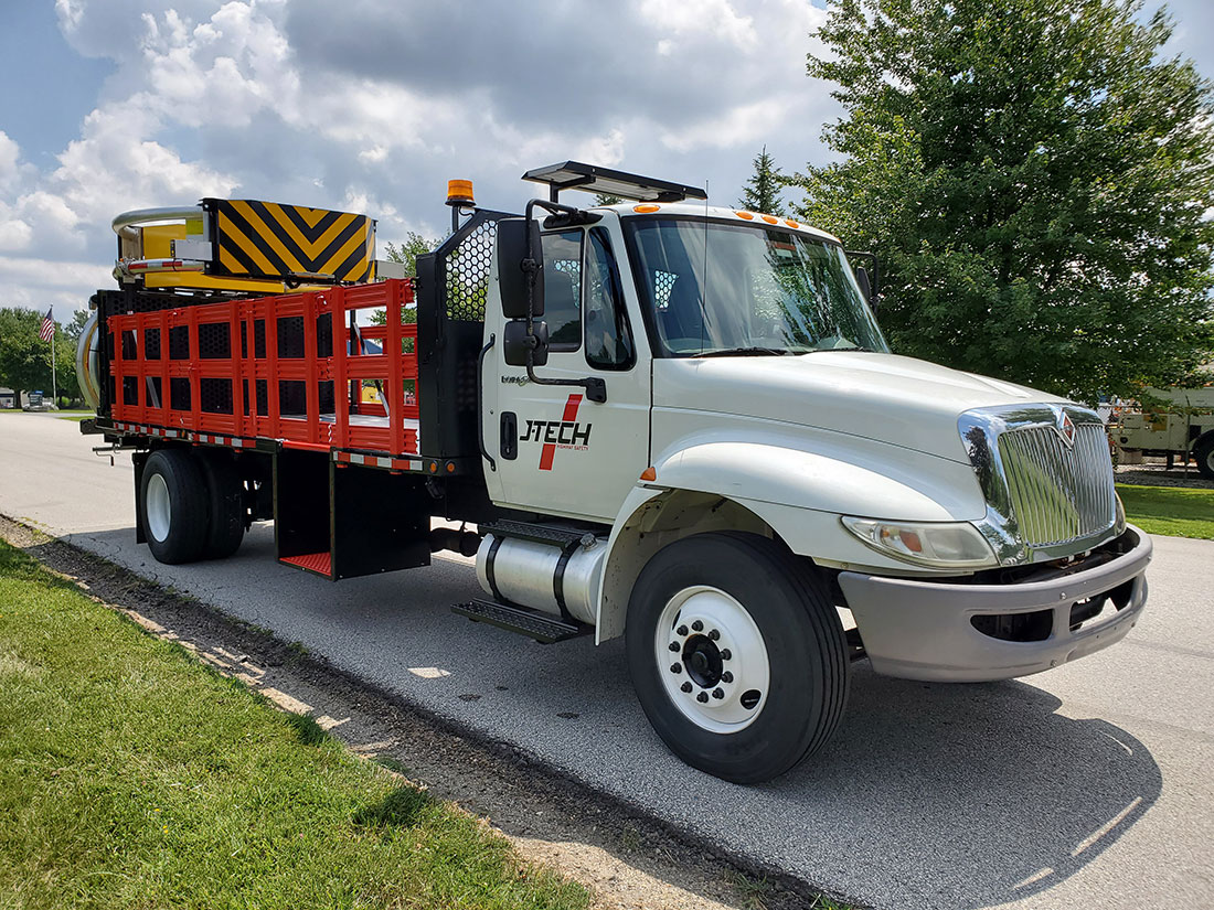 2011 International 4300 Attenuator Truck For Sale and Rent JTech Highway Safety Trucks