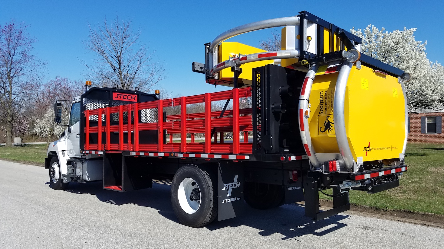 2014 Hino 338 20' Attenuator Truck (TMA) For Sale and Rent JTech