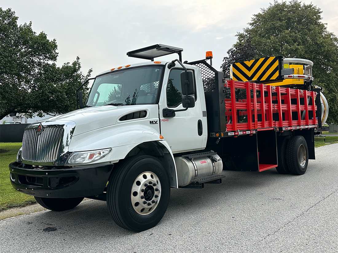 2020 International MV607 18' Attenuator Truck (TMA) Highway Safety Equipment for Sale and Rent