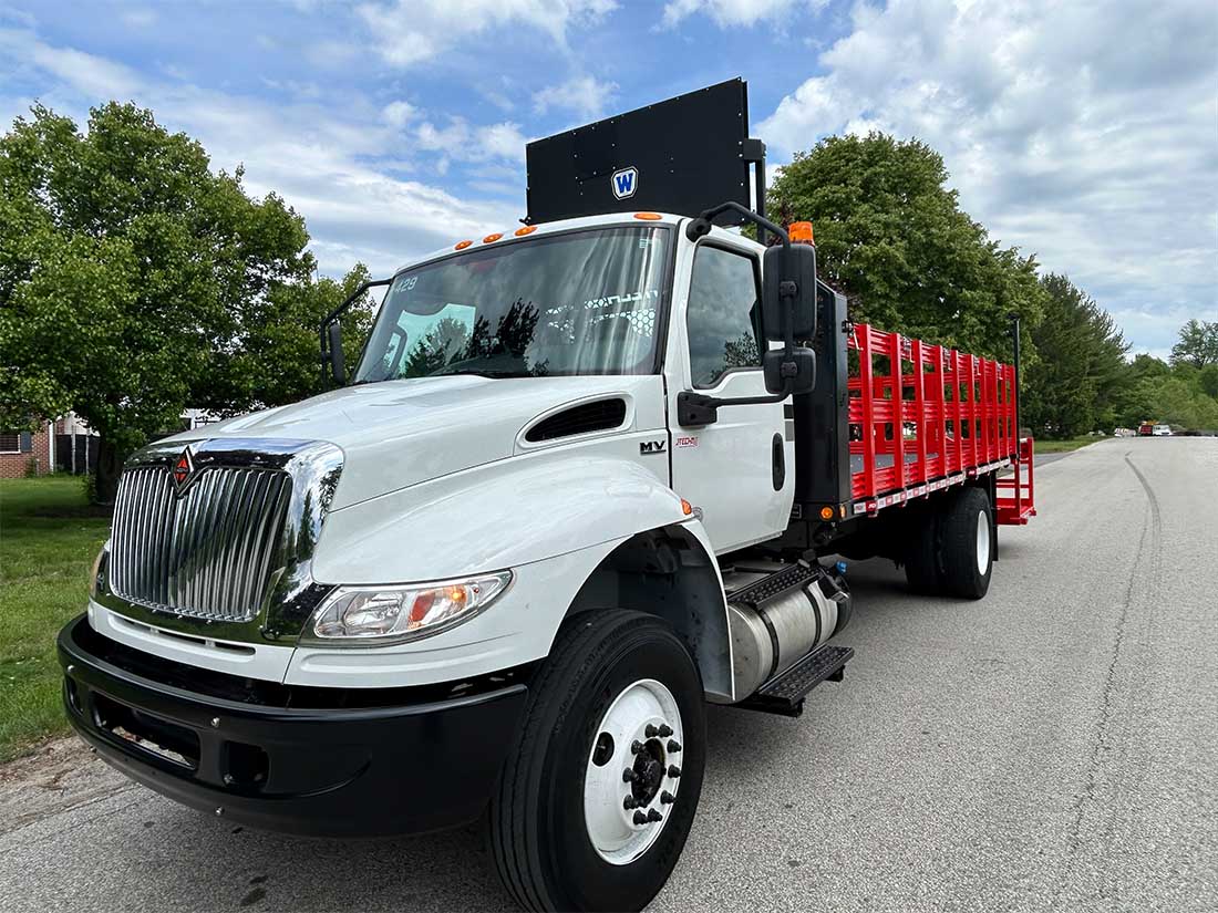 2020 International MV607 20' Pattern/Cone Truck Highway Safety Equipment for Sale and Rent