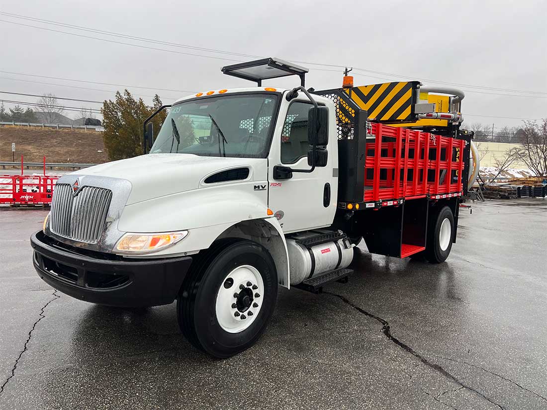 2020 International MV607 14' Attenuator Truck (TMA) Highway Safety Equipment for Sale and Rent