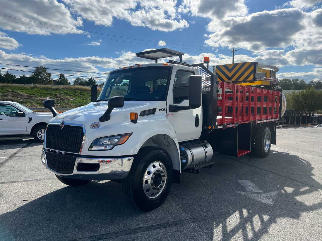 2026 International MV607 18' Attenuator Truck (TMA) Highway Safety Equipment for Sale and Rent