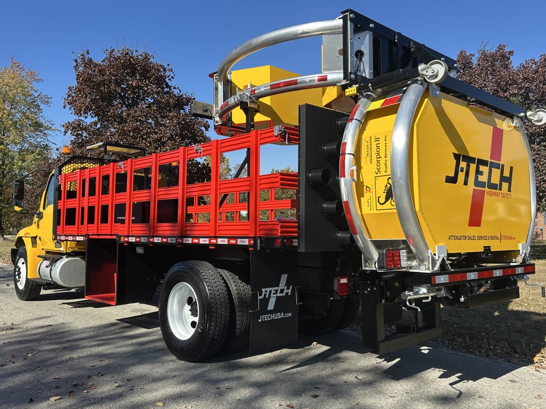 2020 International MV607 18' Attenuator Truck (TMA) For Sale and Rent J