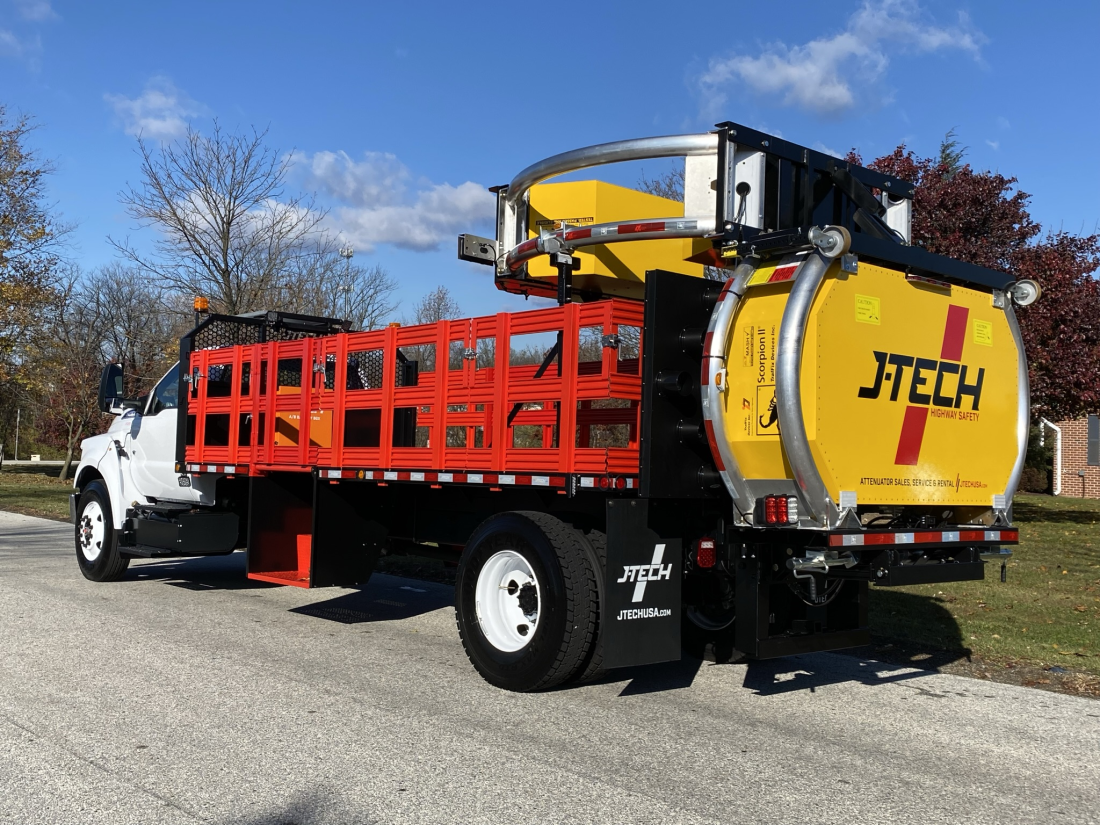 2022 Ford F650 18' Attenuator Truck (TMA) For Sale and Rent JTech