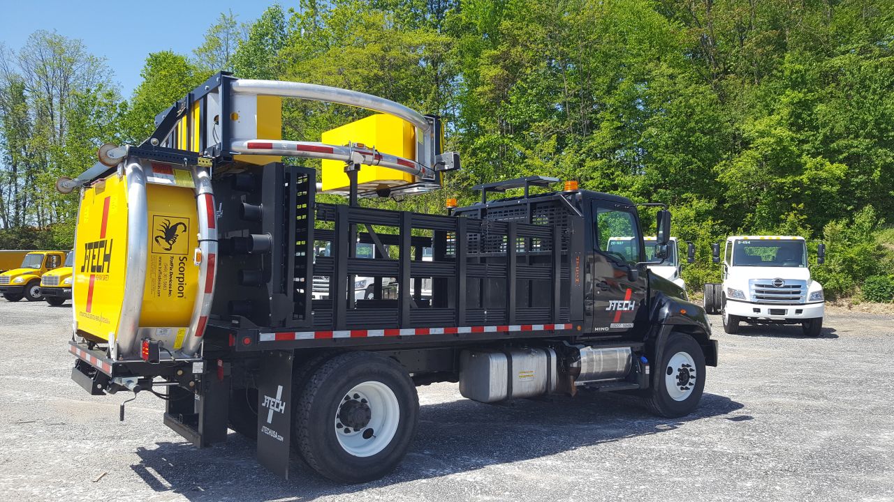 2013 Hino 338 12' Attenuator Truck (TMA) For Sale and Rent JTech